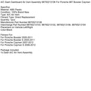 2005–2011 Porsche Boxster S Armaturenbrett Klimaanlage Entlüftungsbaugruppe 98755213106