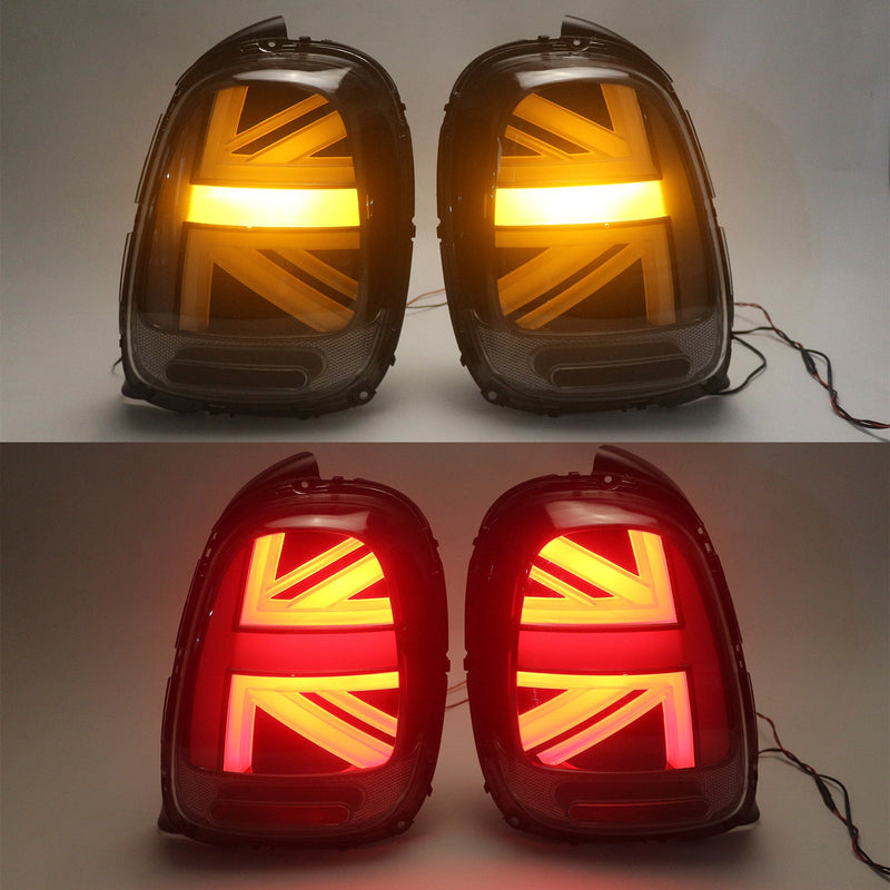 L&R LED Taillight Lamps til Mini Cooper F55 F56 F57 2014-2023 Røget