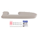 Reparaturset für die vordere rechte Armlehne für Chevy Silverado 1500 2500HD (2010–2014), Grau