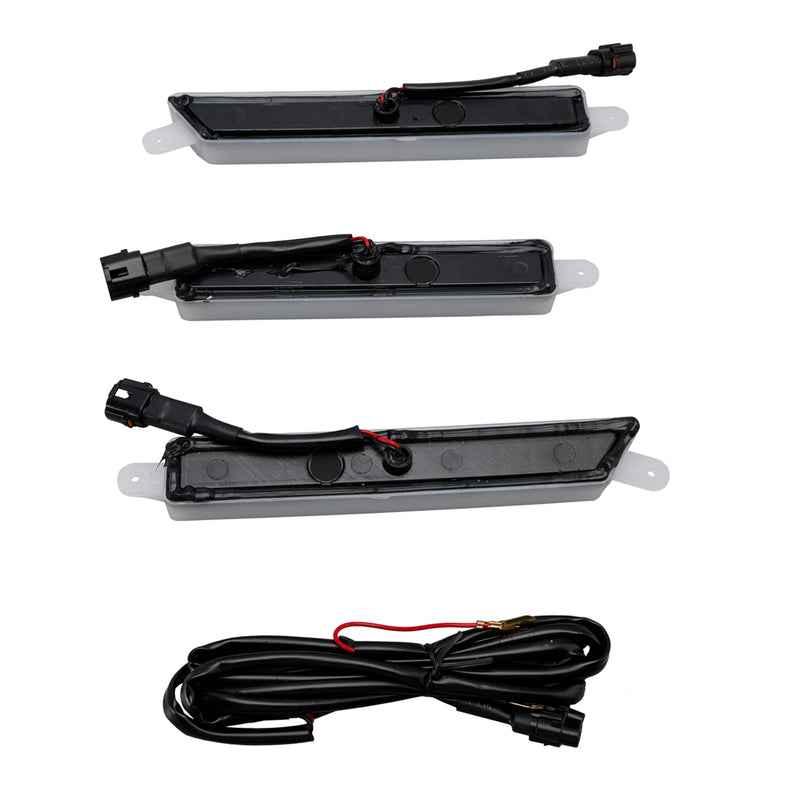 2015-2019 Ford Ranger T7 Ranger Raptor Estilo Grade dianteira Luz LED branca