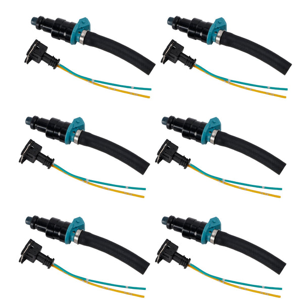 Mercedes-Benz 280SEL 450SE 280SEL 4.5L V8 6PCS Fuel Injector 0280150036