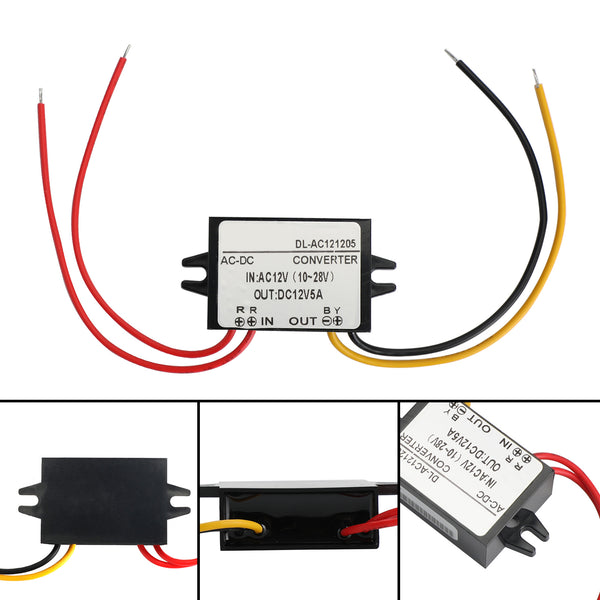 AC/DC Spannungswandler Spannungsregler Modul Buck AC 10-28V To DC 12V 5A