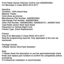 2014–2017 Mercedes C-Klasse W253 Frontradarsensor-Steuergerät A0009052804