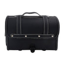 Universal Satteltasche Seite Aufbewahrungstasche Pannier Gepäck Pu Für Motorrad Schwarz