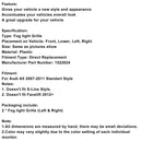 2007–2011 Audi A5 2 Stück Waben-Nebelscheinwerfer-Abdeckung Kühlergrill 1522024