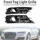 2016-2018 Audi A6 C7 ACC Hole Pair Mřížka spodního nárazníku 4G0807647A