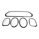 2014–2021 Mini Cooper F55 F56 F57 Schwarzer Kühlergrill Scheinwerfer Rücklichtblende