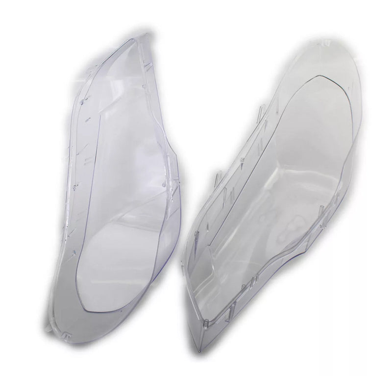 2007–2013 BMW X5 E70 2 Stück klare Scheinwerferlinse Abdeckung Scheinwerfer links + rechts