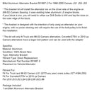 Billet Aluminum Alternator Bracket 551667-2 For 1998-2002 Camaro LS1 LSX LS3