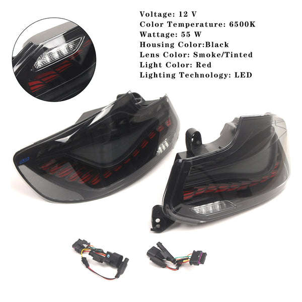 L&R Smoked LED baglygter ved baglampens samling til BMW 2 F22 F23 F87 14-20