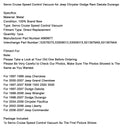 1997-2007 RAM 1500 2500 3500 Servo Cruise Geschwindigkeit Control Vakuum 4669977 5013979AA