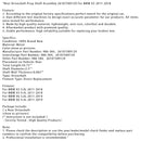 2011-2018 BMW X5 3.0L Hintere Antriebswelle Propellerwelle Montage 26107589129 986-384