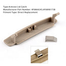 2005–2011 Audi A6 C6 Beige Console Central ARM Bacrest Cover Bar 4F0864245