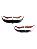 Bat Brow Batwing Fairing Trim for Electra Street Glides Trikes 96-13