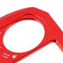 Tapa del interruptor de encendido de aluminio rojo para Honda ADV 160 (años de modelo 2022-2024)