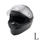 Dot motorcykelhjälm för vuxna, gata, integrerad hjälm, orange, matt svart