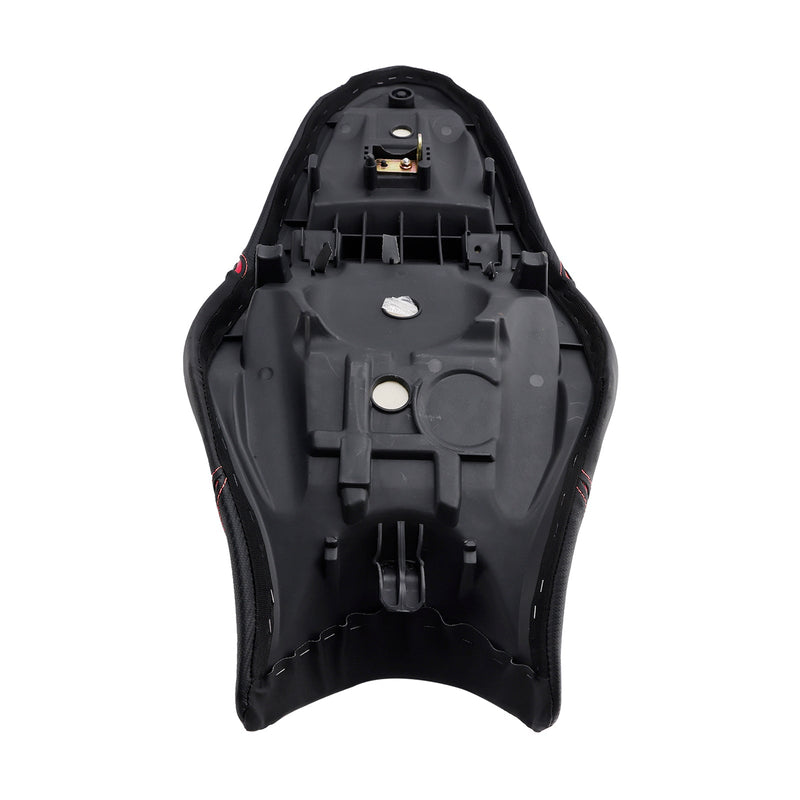 2022-2024 Kawasaki Versys 650 Driver Driver Passaged Batend na frente atrás do travesseiro vermelho