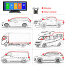 10,26 tuuman HD-näyttö, autonavigointijärjestelmä, CarPlay, all-in-one-laite, 12 LED-kamera