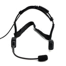 7.1-C9 Fortschrittliches taktisches Ohrbügel-Headset mit großem Stecker und rückseitiger Befestigung