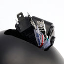 Multifunctional Beam Headlight Fog Lamp Custom Fits For Racer Bobber Chopper Chrome