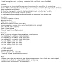 Kääre jousi 26101828 Chevy Silverado 1500 2500 3500 Sierra 3500 GMC