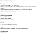 2024-2025 Daytona 660 Seitenrahmen Mittelverkleidungsplatte