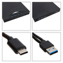 7 i 1 BD-brænder, eksternt USB 3.0-drev, DVD/CD/3D-optager, filmafspiller
