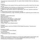 2004-On GM Chevy Sada elektromagnetu převodovky EPC TCC Řazení 4T40-E 4T40E 4T45E