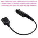 K-Interface kuulokkeiden liitinmuunninkaapeli GP328plus, GP338plus, GP344 ja GP388