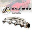 Escape de tubo curto de aço inoxidável Ford Mustang GT 4.6L V8 2005-2010