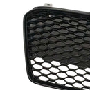 Frontgrill i henycomb-design til Audi R8 (2014), blank sort