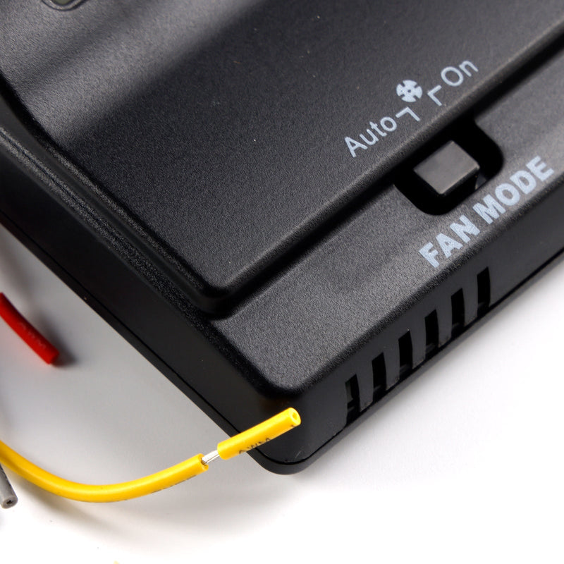 Ersättning Digital termostat för uppvärmning/kylning, kompatibel med Coleman 83303362, svart