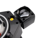 Drei Kopf LED Bühne Licht Strahl Moving Head Licht Mit Laser DJ Disco Party