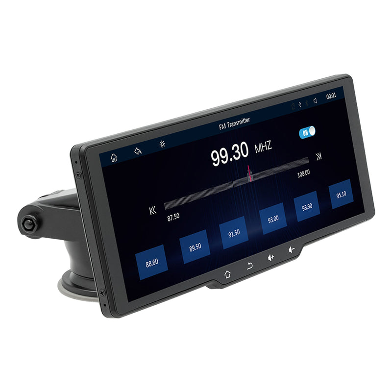 10,26-Zoll-Bildschirm Tragbarer drahtloser Carplay-Bluetooth-MP5-Player fürs Auto + 4 LED-Kamera