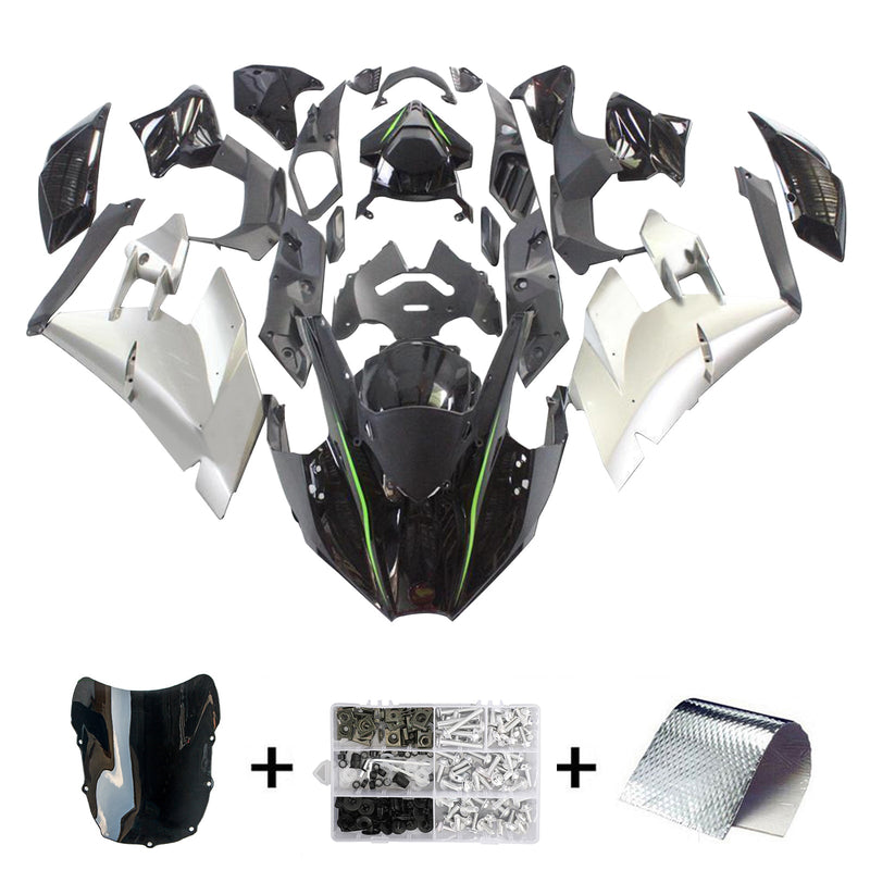 Kit de carenado de inyección Kawasaki Ninja H2 2015-2022, cuerpo ABS