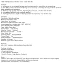 400-7507 Edelstahl 300 Sechskant-Ventildeckelschraubensatz