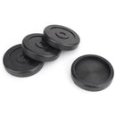 Conjunto de 8 almofadas de braço redondas de borracha para elevadores BendPak e Dannmar (número de peça 5715017)