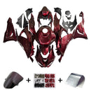 Injection Fairing Kit Karrosseri Plast ABS-pasning til Kawasaki ZX-6R 2024-2026