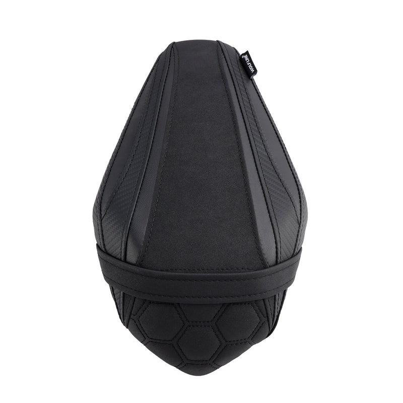 2021-2023 Kawasaki Zx-10R/Rr Hinten Passagier Sitz Kissen Pu Sozius Flach Schwarz