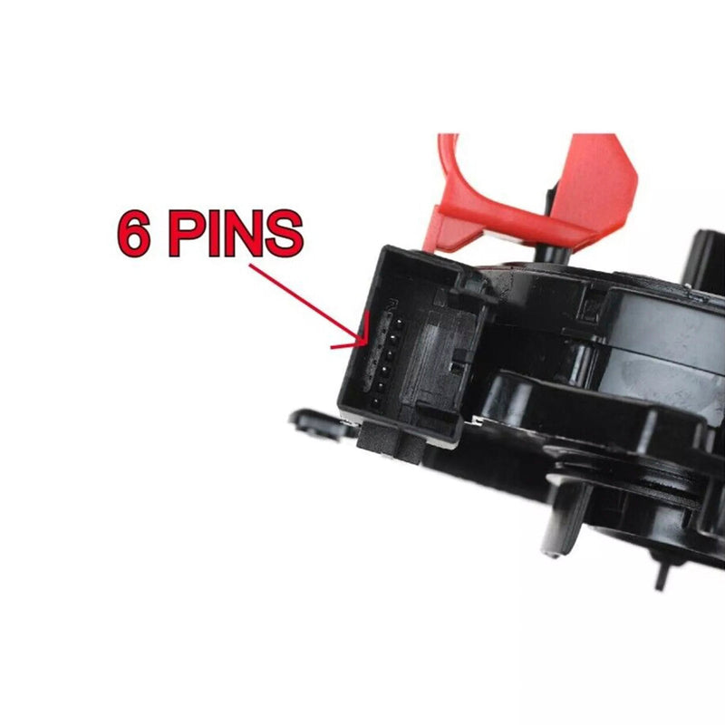 Spiralkabel bleie fjær tenningspille 6C0959653 for sete Skoda VW Polo V 6R1/6C1