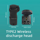 Entladung V2L Typ 2 auf Eurostecker EV-Ladeadapter 16A EVSE IEC62196-Stecker