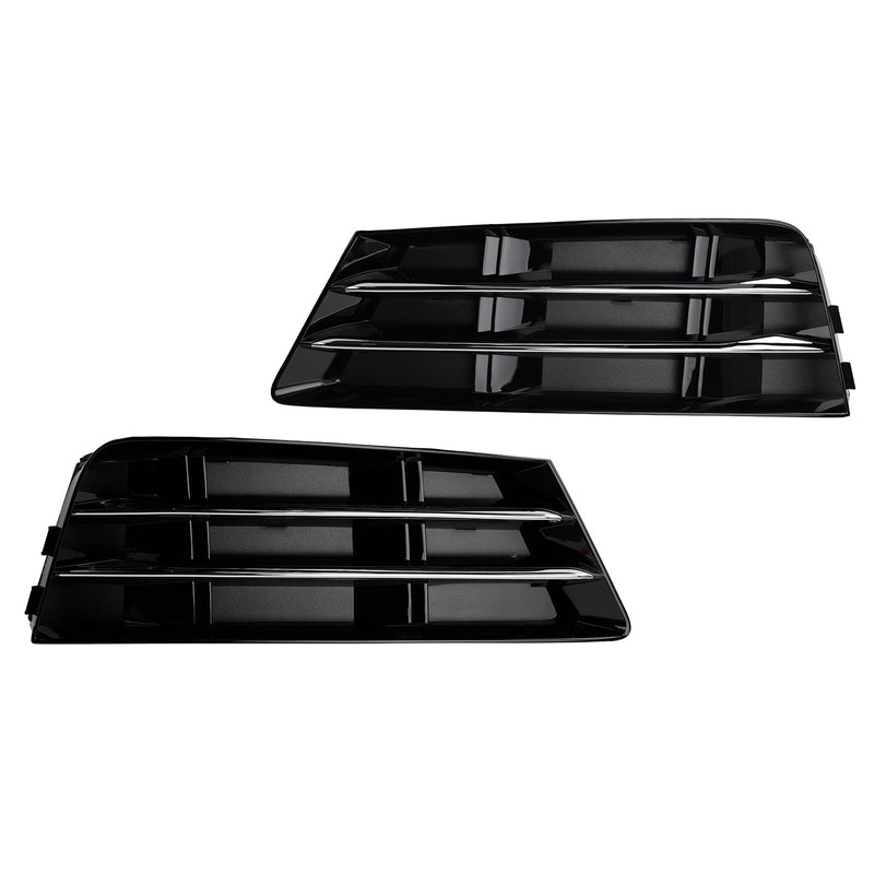 2016–2018 Audi A4 B9 2 sztuki przednie światła mgły chłodniejsza kratka dolna zderzak Grill