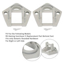 2 Stück Ersatzteile für die untere Fußplatte der Wohnmobil-Markise Sunchaser II