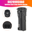 Botão de partida/parada para Jeep Grand Cherokee (2014–2021) 68299959AC 68299959AB