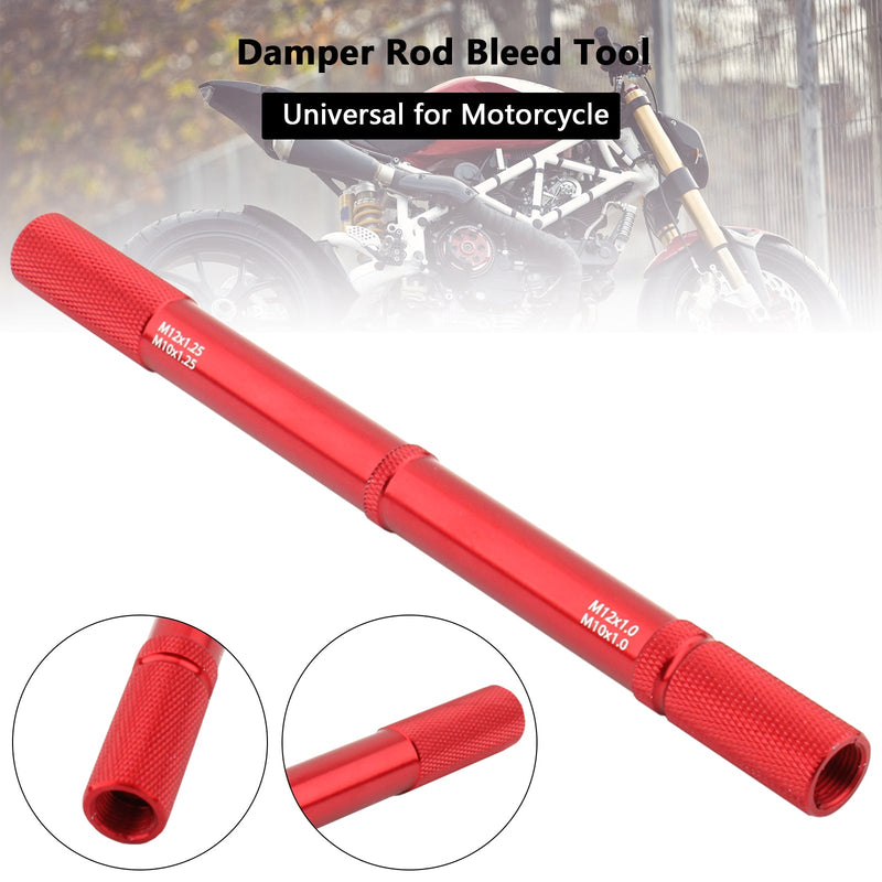 Universal Motorcykel Fork Bleed Tool DIY Suspension Repair Dämparstång