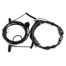 K-Head Teleskop-Halsvibrationsmikrofon-Headset für TK-208, TK-220, TH-D7, TH-F6
