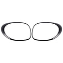 Baklys trimringer venstre + høyre for Fiat 500L 2014-2020, svart