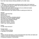 Kotflügelverbreiterung links (Fahrerseite) 22945685 für GMC Terrain 2010-2017