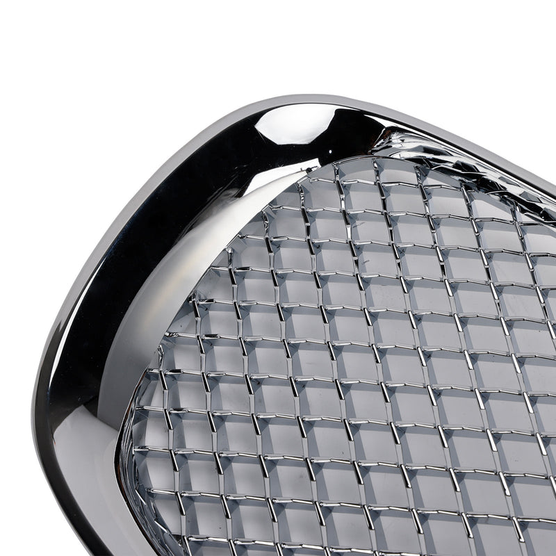 2008–2011 Jaguar XF XF-R Stil Frontstoßstangengrill Kühlergrill Chrom