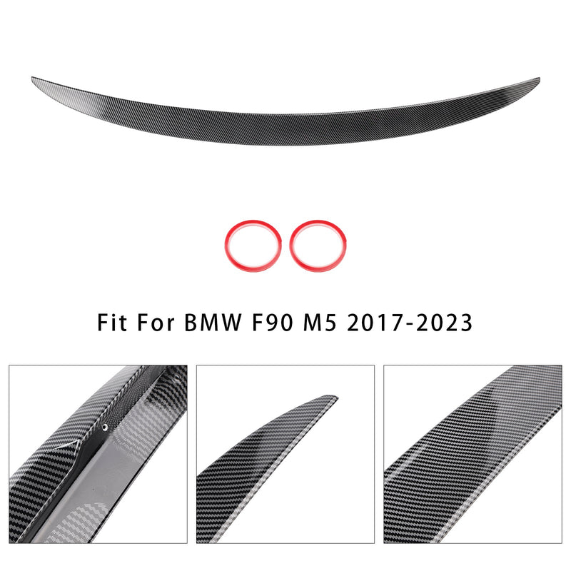 2017-2023 BMW G30 G38 F90 M5 MP Carbon Fiber Style Heckspoilerflügel